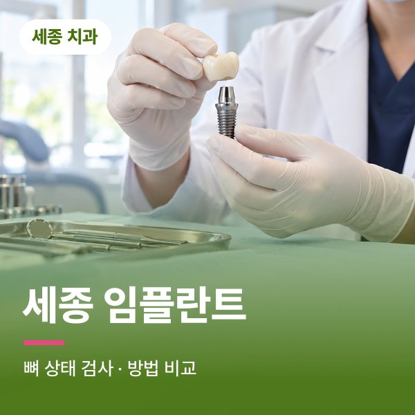 세종 임플란트